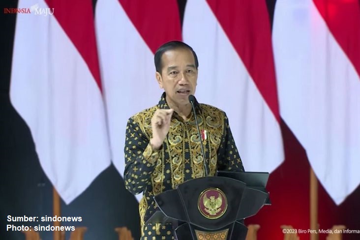 pidato Jokowi mengenai harga komoditas di pasar yang naik